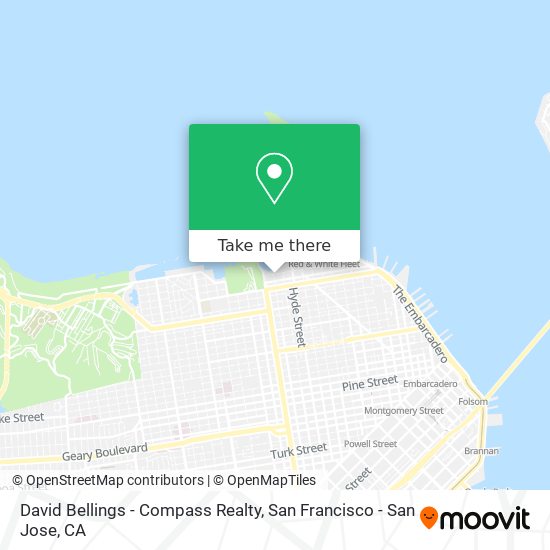 David Bellings - Compass Realty map