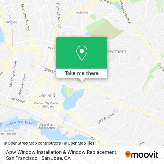 Apw Window Installation & Window Replacement map