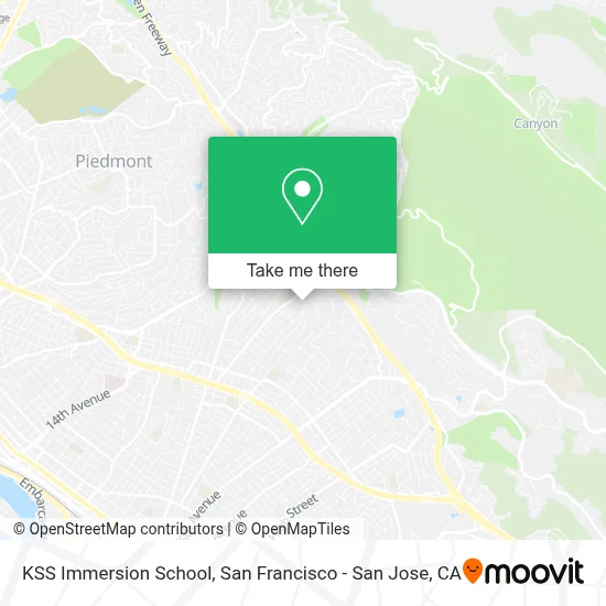 KSS Immersion School map