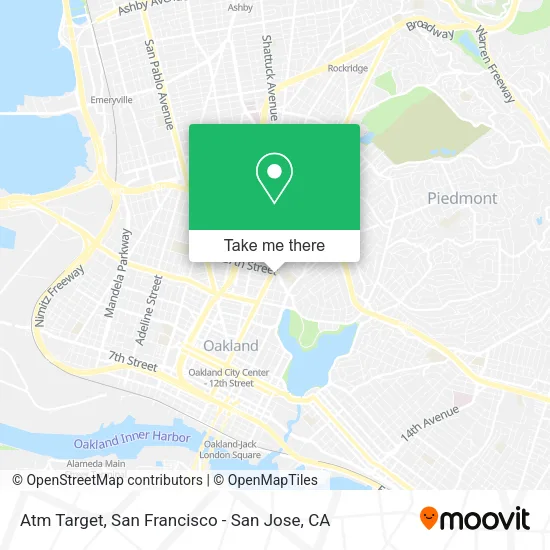 Mapa de Atm Target