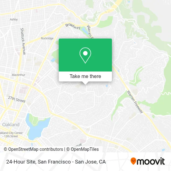 24-Hour Site map