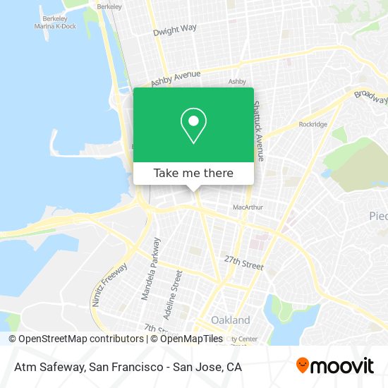 Mapa de Atm Safeway