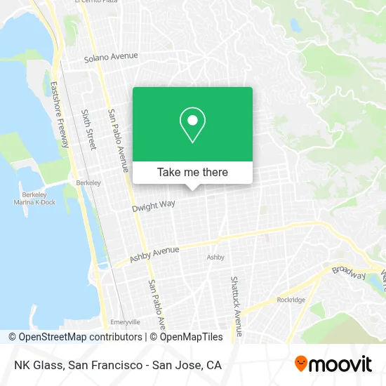NK Glass map