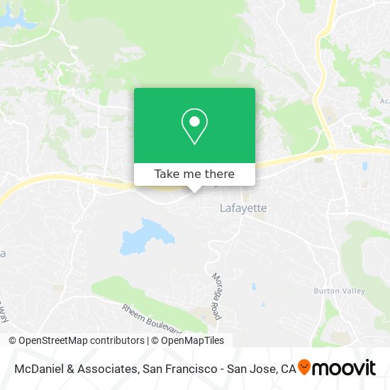 McDaniel & Associates map
