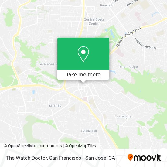The Watch Doctor map