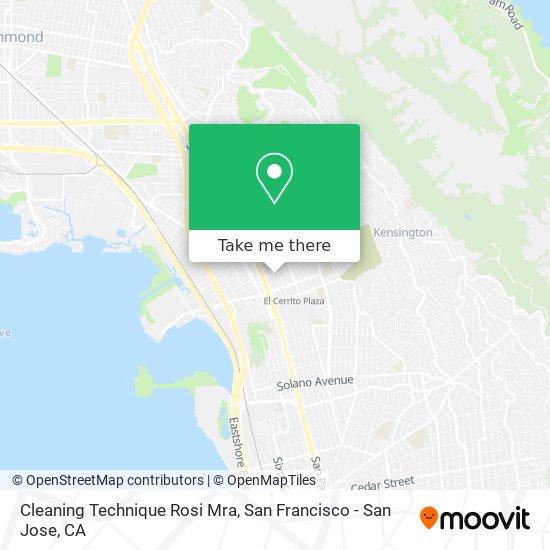 Mapa de Cleaning Technique Rosi Mra
