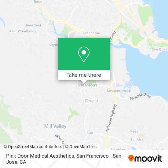 Pink Door Medical Aesthetics map