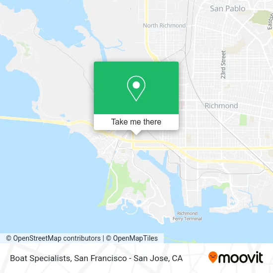 Boat Specialists map