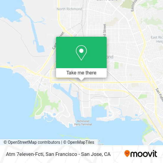Mapa de Atm 7eleven-Fcti