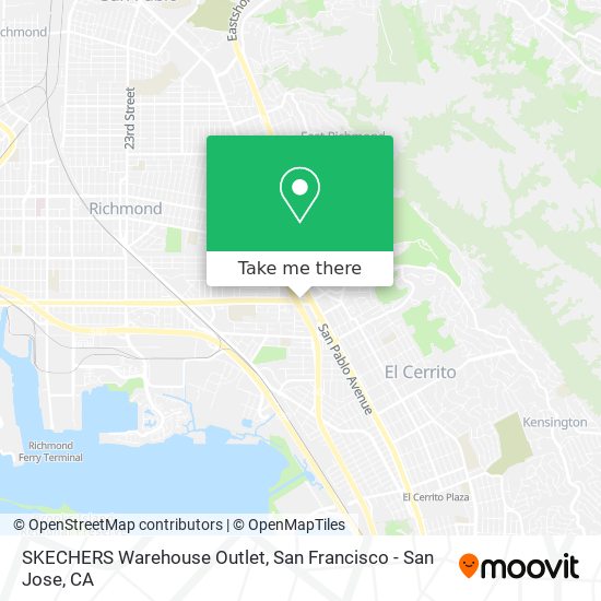 SKECHERS Warehouse Outlet map