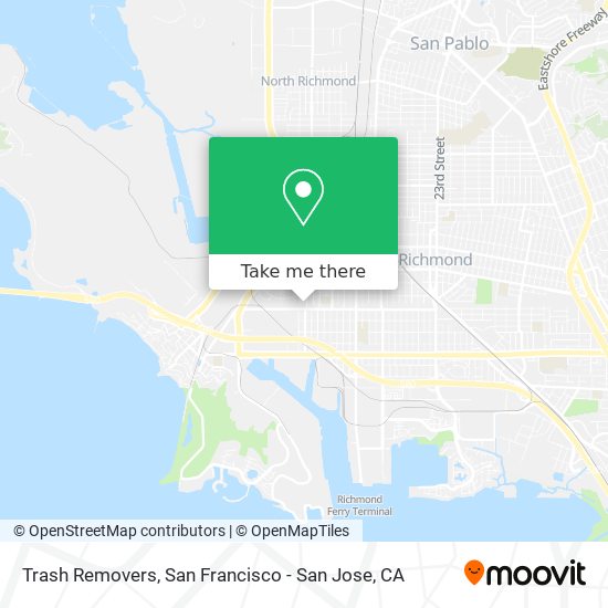 Mapa de Trash Removers