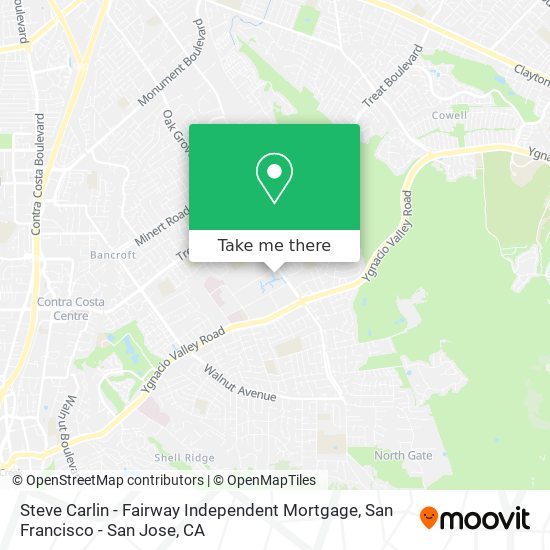 Mapa de Steve Carlin - Fairway Independent Mortgage