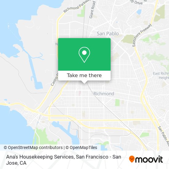 Mapa de Ana's Housekeeping Services