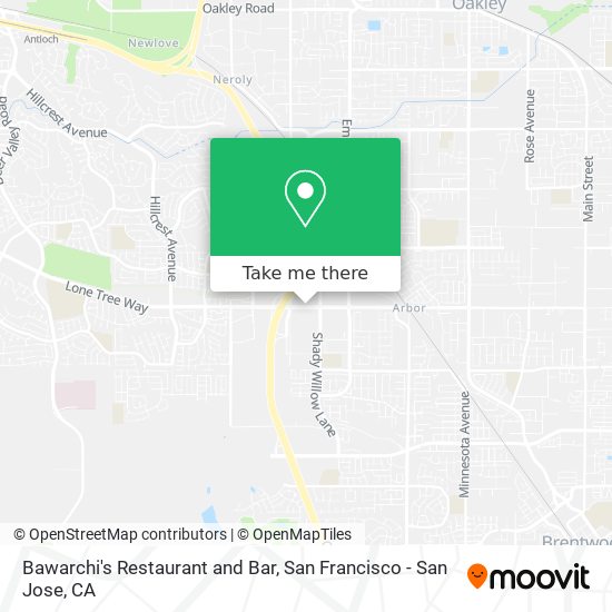 Mapa de Bawarchi's Restaurant and Bar