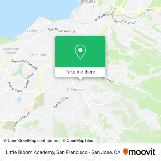 Mapa de Little Bloom Academy