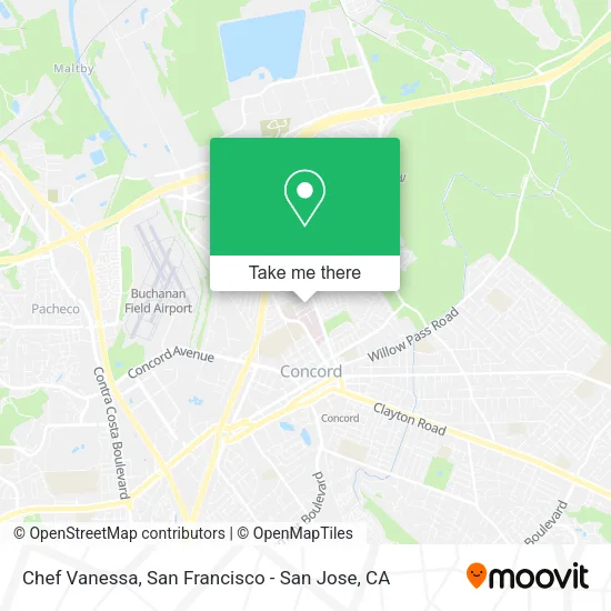 Chef Vanessa map