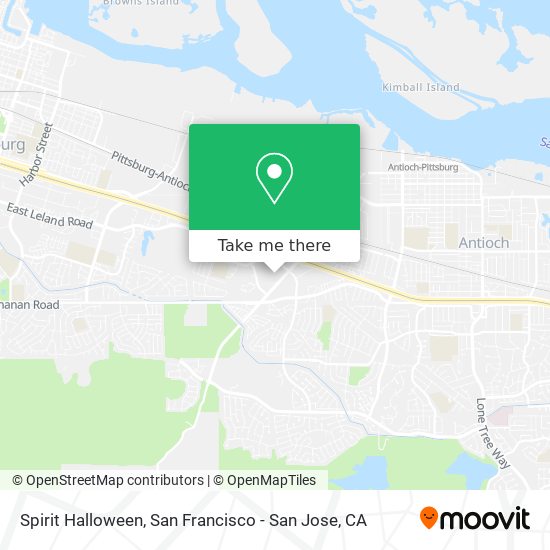 Spirit Halloween map