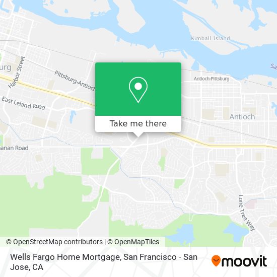 Wells Fargo Home Mortgage map