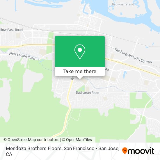 Mendoza Brothers Floors map