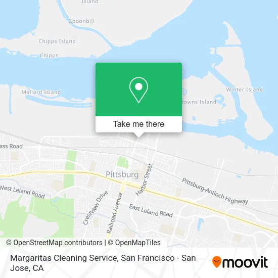 Margaritas Cleaning Service map