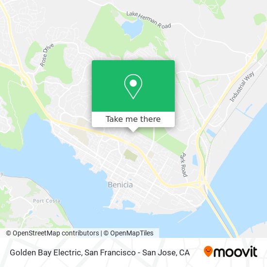Golden Bay Electric map