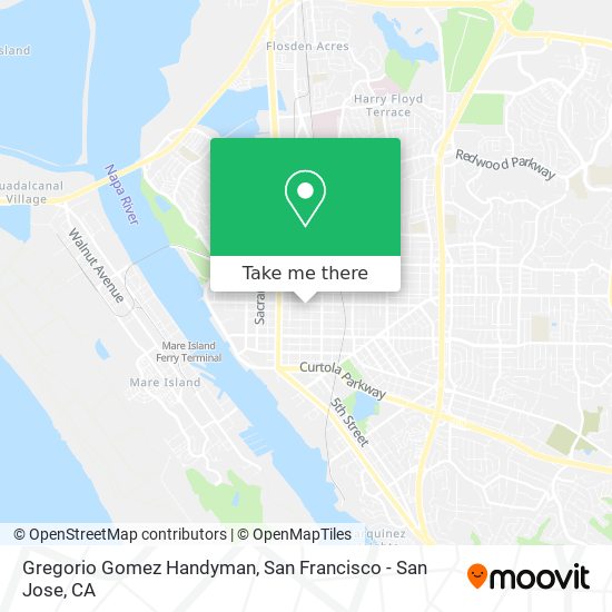 Gregorio Gomez Handyman map