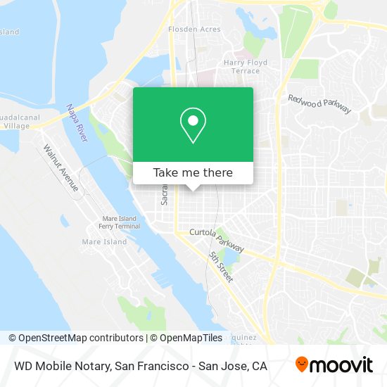 WD Mobile Notary map