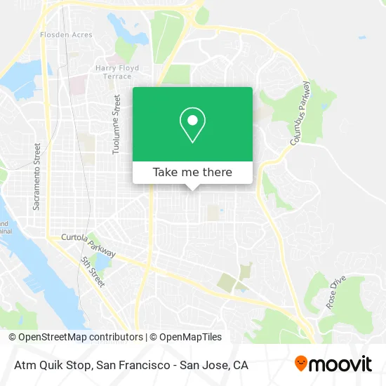 Atm Quik Stop map