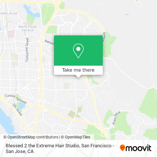 Blessed 2 the Extreme Hair Studio map