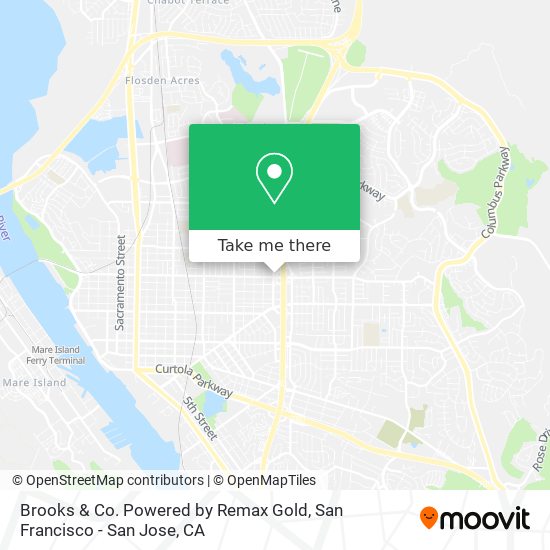 Mapa de Brooks & Co. Powered by Remax Gold