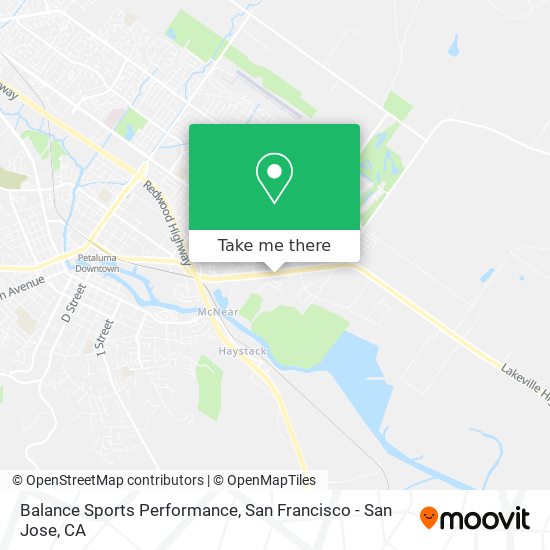Balance Sports Performance map