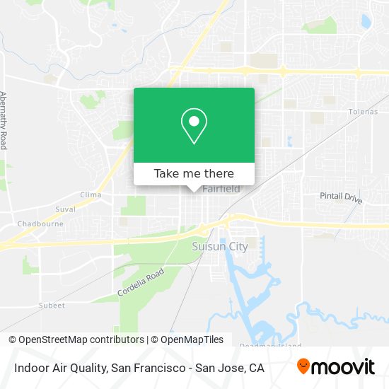 Mapa de Indoor Air Quality