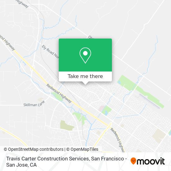 Mapa de Travis Carter Construction Services