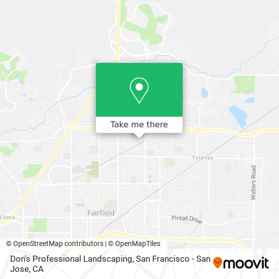 Don's Professional Landscaping map