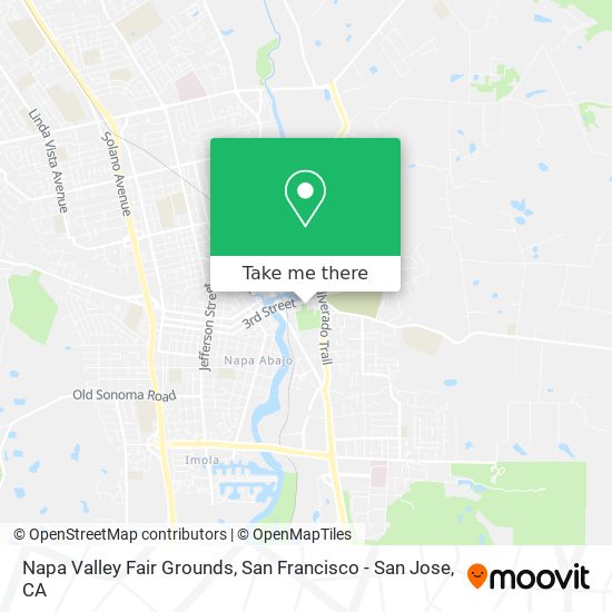 Napa Valley Fair Grounds map