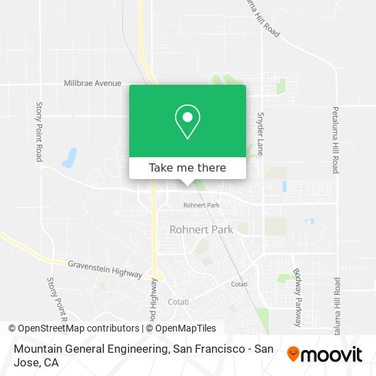 Mountain General Engineering map