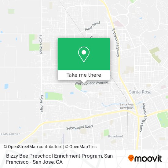 Bizzy Bee Preschool Enrichment Program map