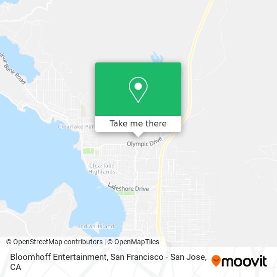 Bloomhoff Entertainment map