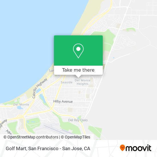 Mapa de Golf Mart