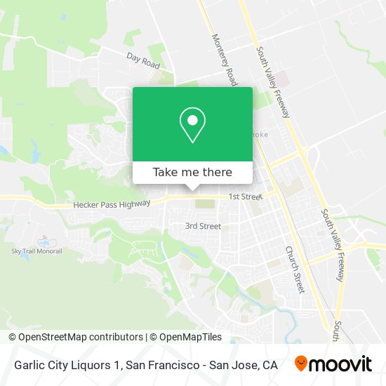 Mapa de Garlic City Liquors 1