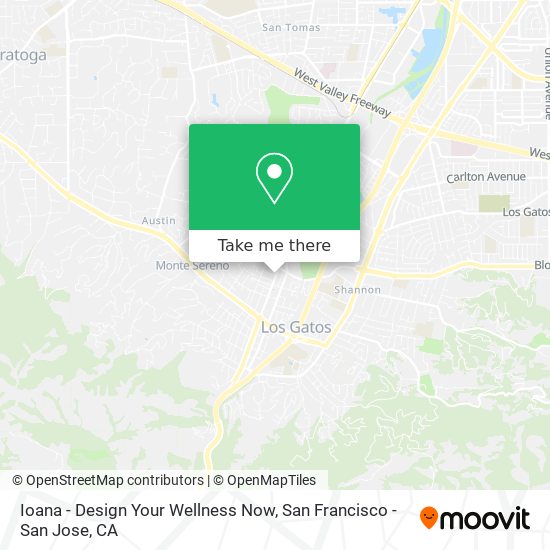 Ioana - Design Your Wellness Now map