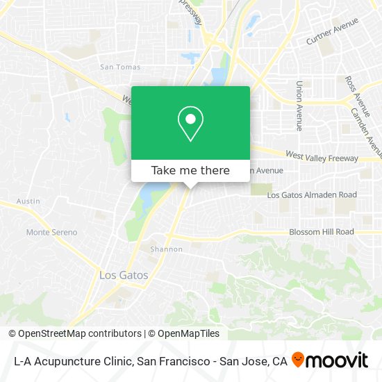 L-A Acupuncture Clinic map