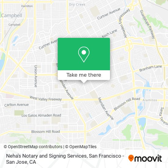 Neha's Notary and Signing Services map