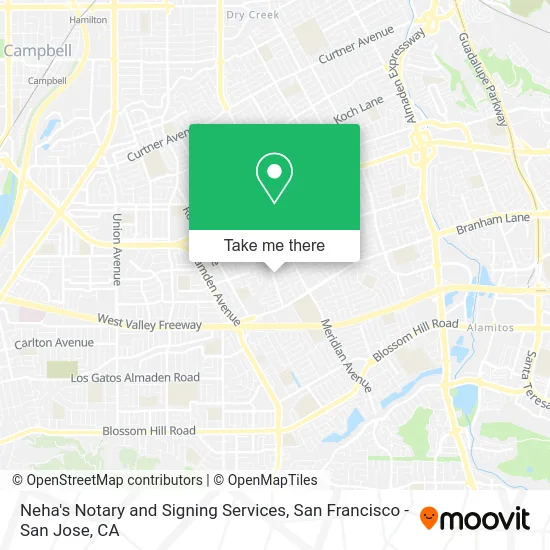 Neha's Notary and Signing Services map