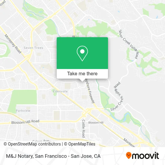 M&J Notary map