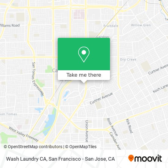 Mapa de Wash Laundry CA