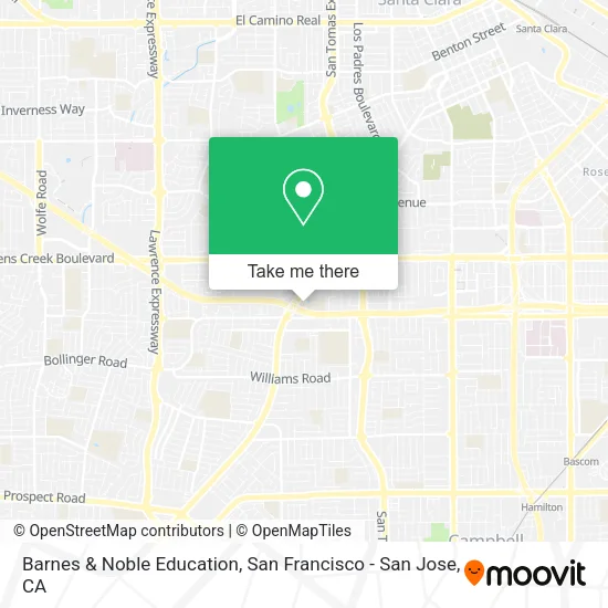 Barnes & Noble Education map