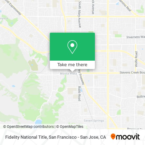 Mapa de Fidelity National Title