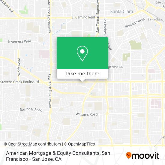 American Mortgage & Equity Consultants map