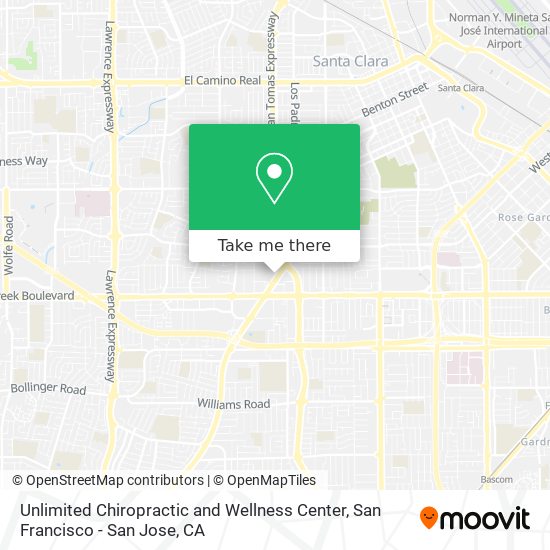 Mapa de Unlimited Chiropractic and Wellness Center